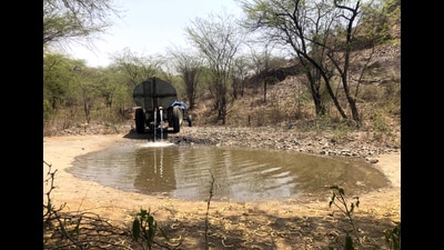 Plan targets low-lying hotspots; ward-wise execution with councillors monitoring progress and long-term water retention strategy. (HT Archive) Plan targets low-lying hotspots; ward-wise execution with councillors monitoring progress and long-term water retention strategy. (HT Archive)