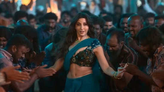Nora Fatehi breaks silence on Sarke Chunar row, says had ‘no idea’ about Hindi version: ‘No permission to use my image’ Nora Fatehi breaks silence on Sarke Chunar row, says had ‘no idea’ about Hindi version: ‘No permission to use my image’