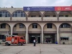A senior fire department official preferring not to be named, said the city needs a strength of 400 to 500 firefighters to meet the demand. (Parveen Kumar/HT)