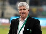Cricket broadcaster and commentator Alan Wilkins.