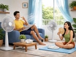 Budget cooling solutions when an AC gets too expensive.(AI Generated)