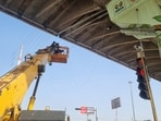 Four-km stretch flagged for heavy traffic; cameras to aid crash tracking and detect violations during peak hours. (HT)