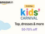 Amazon kid's carnival sale offers up to 70% off on kidswear