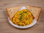 Paneer Scrambled Eggs