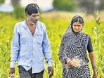 Mumbai, India. Mar 19, 2026 - Farmer Machindra Payke and his wife, Dwarka, are at their farms in Chinchala Village, Beed district. For the last 23 years, villagers have enforced a social boycott against Machindra Payke and his family, isolating them from communal events and access to shared village resources. Mumbai, India. Mar 19, 2026. (Photo by Raju Shinde/HT Photo) (Raju Shinde)