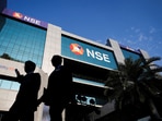 The National Stock Exchange building in Bandra Kurla Complex, Mumbai.