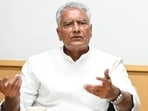 Punjab Bharatiya Janata Party (BJP) chief Sunil Jakhar. (HT File)