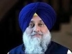 Shiromani Akali Dal (SAD) president Sukhbir Singh Badal. (HT File)
