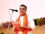 Gujarat deputy chief minister Harsh Sanghavi. (Agency)