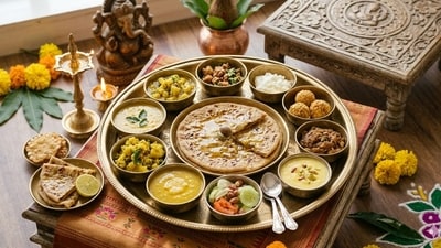 Gudi Padwa Thali