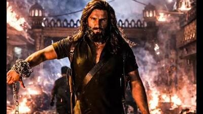 A still from the film Dhurandhar The Revenge featuring Ranveer Singh.