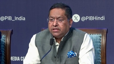 MEA spokesperson Jaiswal also condemned Pakistani strikes in Afghanistan. (ANI Video Grab)