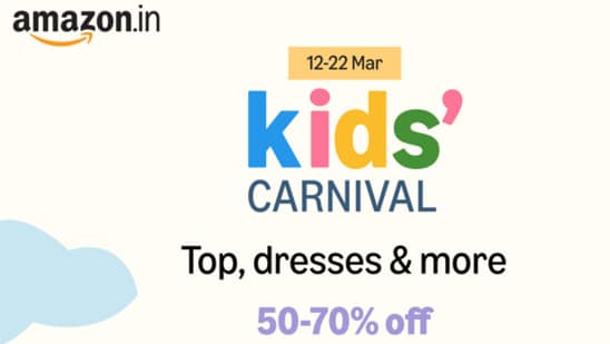 Amazon kid's carnival sale offers up to 70% off on kidswear