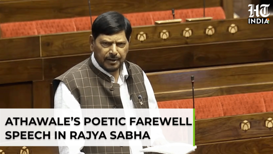 Ramdas Athawale’s hilarious speech has Rajya Sabha in splits