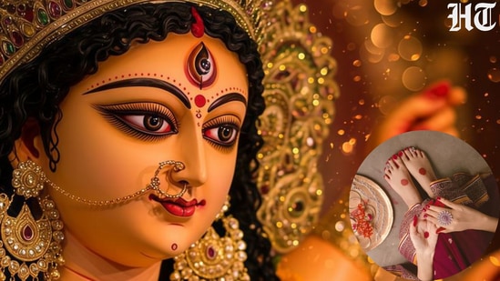 Why you should apply Alta during Navratri, Jai Madaan explains (Pinterest)