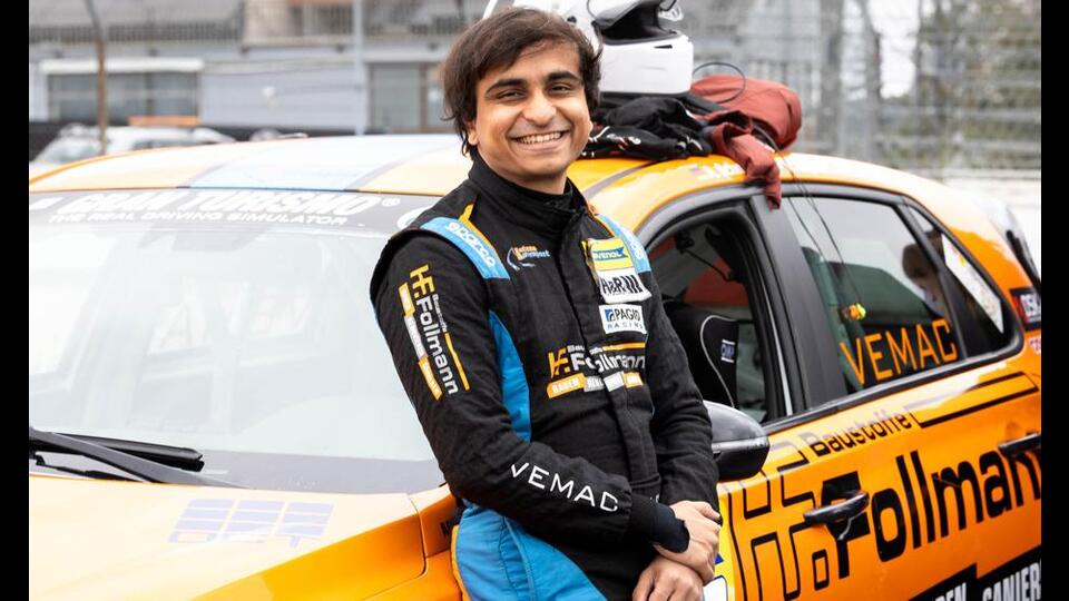 Racecar driver Akshay Gupta wishes he was kinder to himself when he was 18.