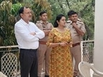 “It is not entirely confinement as they had given her freedom to go wherever she wanted in the city, but not to her hometown. The case will be registered after submitting a detailed report to senior officials,” said Tehsildar Jyotsana Singh. (HT Photo) “It is not entirely confinement as they had given her freedom to go wherever she wanted in the city, but not to her hometown. The case will be registered after submitting a detailed report to senior officials,” said Tehsildar Jyotsana Singh. (HT Photo)