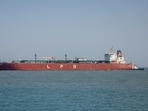 An Indian liquefied petroleum gas (LPG) carrier, Shivalik, arrives at Mundra Port via the Strait of Hormuz
