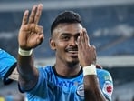 Noufal PN of Mumbai City. (ISL)