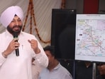 Union minister of state Ravneet Singh Bittu during a press conference at the Bathinda railway station on Friday. (Sanjeev Kumar/HT) Union minister of state Ravneet Singh Bittu during a press conference at the Bathinda railway station on Friday. (Sanjeev Kumar/HT)