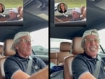 The man identified himself as a Florida resident “Palm Beach Pete”.