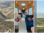 Kate Woodley detailed her journey on the panoramic train in Kyrgyzstan, costing £8. 