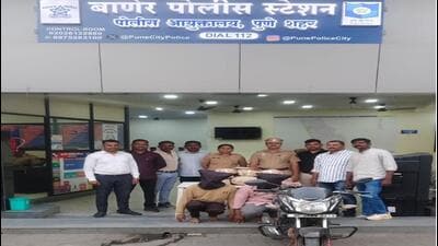 2 brothers held with 16 kg ganja hidden in turmeric packets