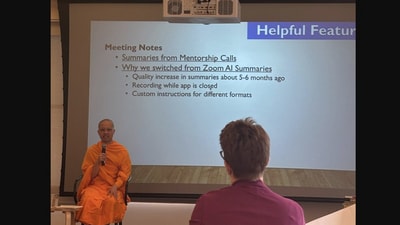 The engineer claimed some of the monks are configuring custom AI agents. (X/@zachtratar) The engineer claimed some of the monks are configuring custom AI agents. (X/@zachtratar)