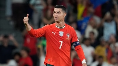 Cristiano Ronaldo is currently recovering from an injury. (AP) Cristiano Ronaldo is currently recovering from an injury. (AP)