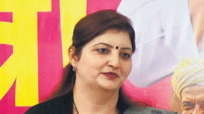 Rupali Chakankar resigned as MSCW chief on Friday. Rupali Chakankar resigned as MSCW chief on Friday.
