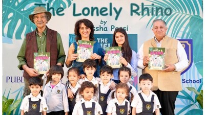 The book emphasises wildlife conservation through storytelling, engaging young changemakers in environmental awareness and empathy. (Milap Publications) The book emphasises wildlife conservation through storytelling, engaging young changemakers in environmental awareness and empathy. (Milap Publications)