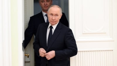 File photo of Russian President Vladimir Putin (via REUTERS)