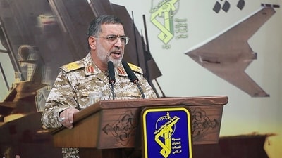 Naini has been killed in strikes launched by the US and Israel, state media reported (X/Erfan Kouchari via @clashreport ) Naini has been killed in strikes launched by the US and Israel, state media reported (X/Erfan Kouchari via @clashreport )