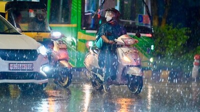 Daytime temperatures have dropped significantly in Delhi due to cloud cover and rain, staying well below normal across most weather stations in the city. 