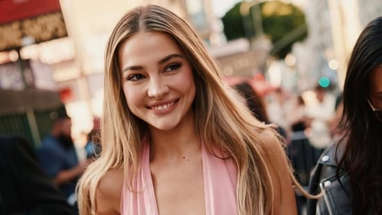 Madelyn Cline is a US-based actress best known for her breakout role in the Netflix hit Outer Banks. (Instagram/ Madelyn Cline)
