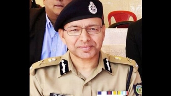 IPS officer Shyam Bhagat Negi. (HT Photo)