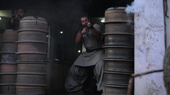 Ranveer Singh in a still from Dhurandhar 2.
