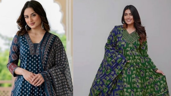 Stylish 6 Jaipuri kurta sets for women to slay everyday! (Pinterest)