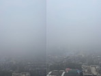 The Air Quality Index (AQI) also fell to a ‘satisfactory’ level, marking the lowest reading in five months.