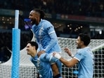 Manchester City face Arsenal in the League Cup final.