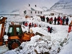 The 1995 Flateyri avalanche in Iceland. ‘It was one of my first assignments. I located the final victim,’ says Petur Gudmundsson, now a firefighter in Sweden.