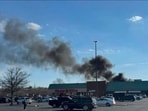 Fire at ShopRite in New Jersey.