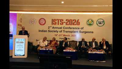 Dr Vivek Lal, director, PGIMER, addressing the annual conference of the Indian Society of Transplant Surgeons in Chandigarh on Friday. (HT) Dr Vivek Lal, director, PGIMER, addressing the annual conference of the Indian Society of Transplant Surgeons in Chandigarh on Friday. (HT)