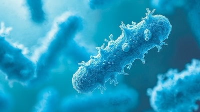 Microscopic view of Mycobacterium tuberculosis bacteria. (Pete - stock.adobe.com)