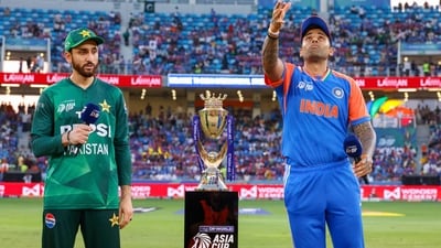 The India-Pakistan rivalry is a big attraction in the Asia Cup. (Creimas/Asian Cricket Council)