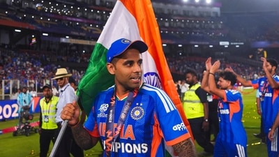 Suryakumar Yadav of India has already set his sights on the Los Angeles gold. (PTI) Suryakumar Yadav of India has already set his sights on the Los Angeles gold. (PTI)