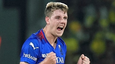 Cameron Green was bought by Kolkata Knight Riders for a record-breaking ₹25.20 crore. (PTI) Cameron Green was bought by Kolkata Knight Riders for a record-breaking ₹25.20 crore. (PTI)