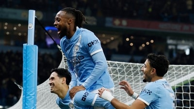 Manchester City face Arsenal in the League Cup final. (Action Images via Reuters)
