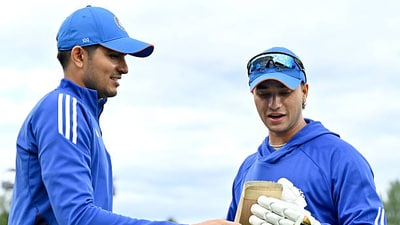 Shubman Gill and Abhishek Sharma (X images) Shubman Gill and Abhishek Sharma (X images)