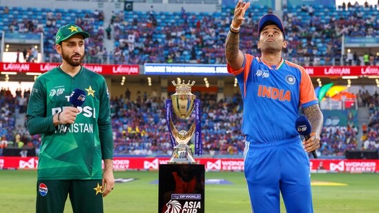 The India-Pakistan rivalry is a big attraction in the Asia Cup. (Creimas/Asian Cricket Council)